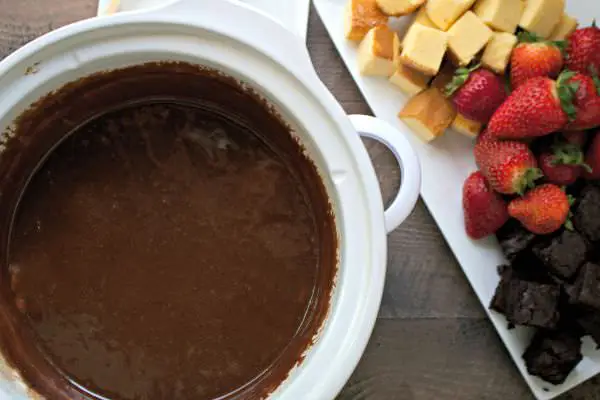 Candy Bar Fondue