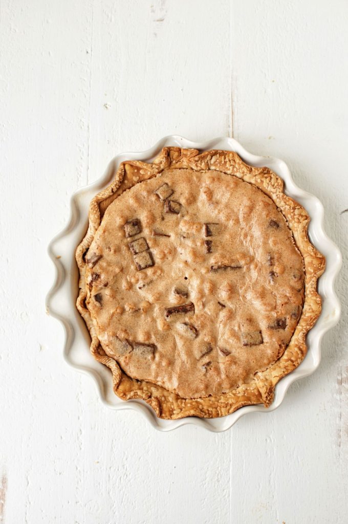 Cookie Butter Kit Kat Cookie Pie