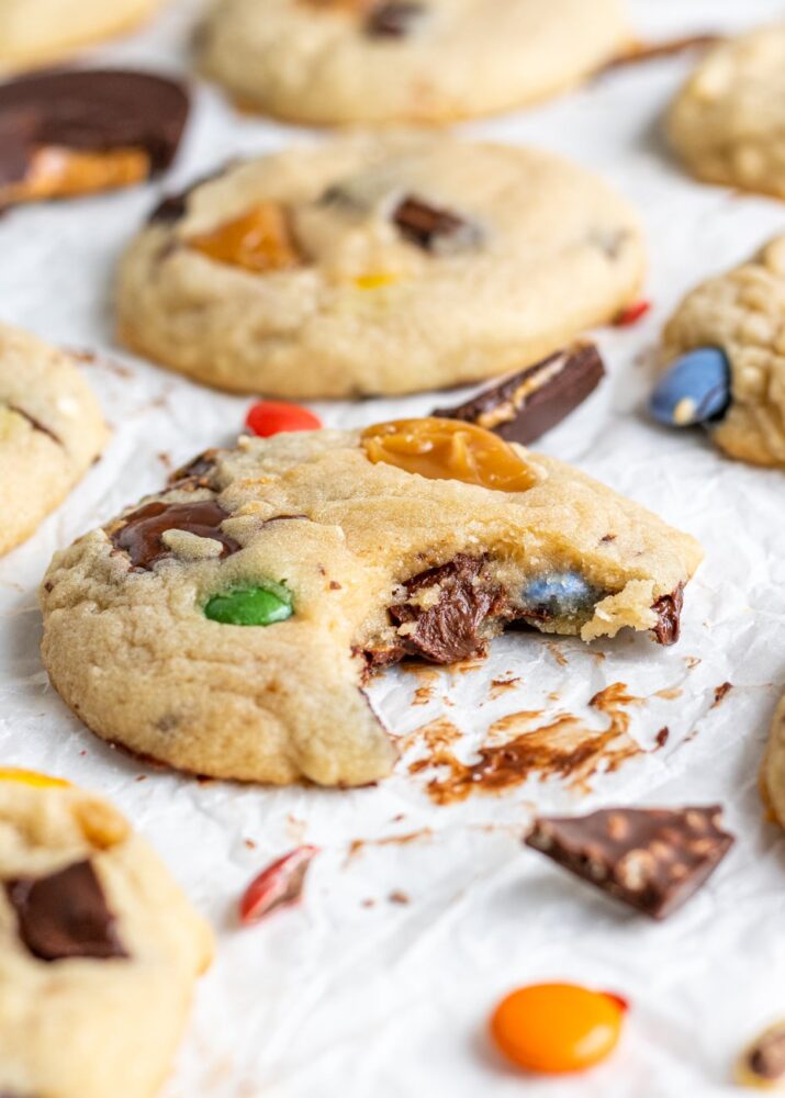 Halloween Candy Cookies