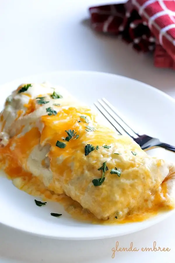 Sour Cream Chicken Enchiladas - Easy Dinner Recipes