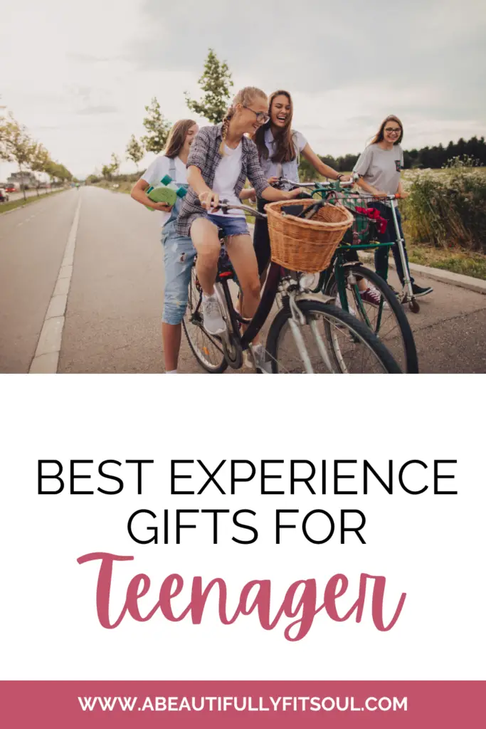 experience gifts for teenager