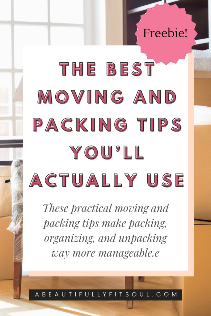 moving and packing tips